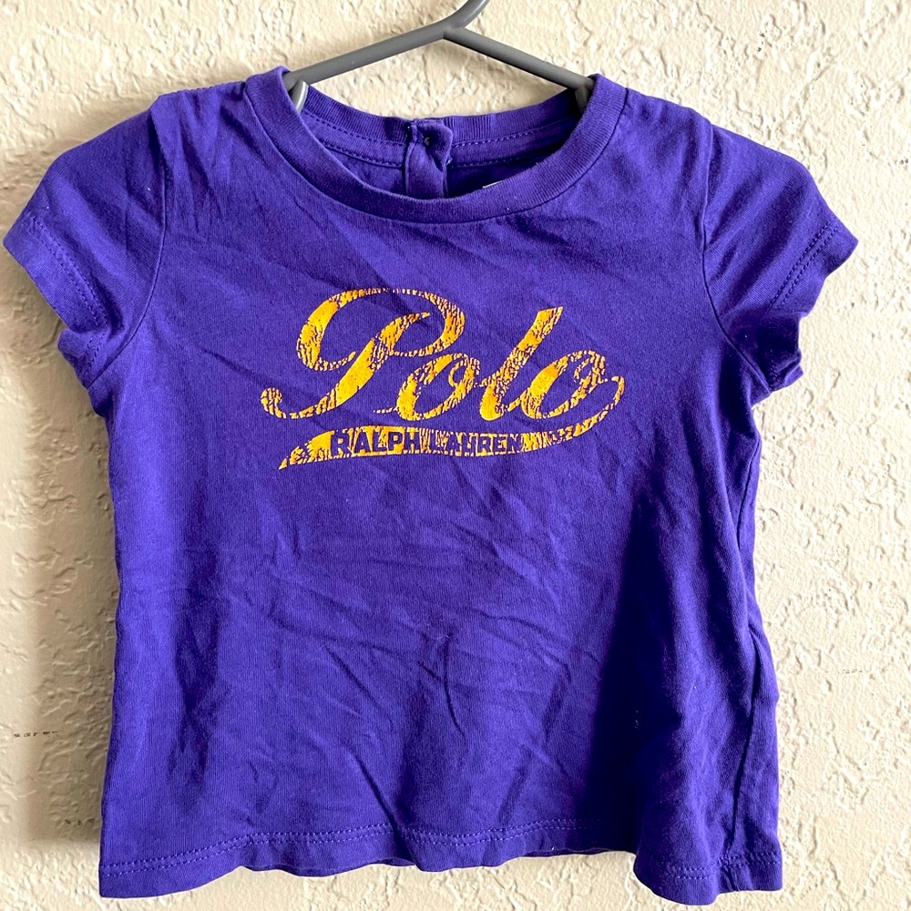 Lakers Inspired’ Ralph Lauren baby Cotton Jersey Tee
